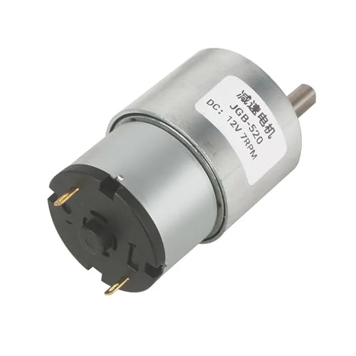 LDHNFBYV Getriebemotor 6 V/12 V/24 V 7 U/min bis 960 U/min Elektrischer Untersetzungsgetriebemotor(960,6V) von LDHNFBYV