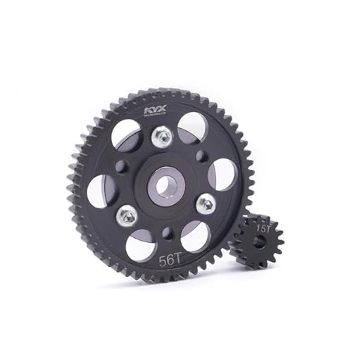 LDHNFBYV Hartstahl Heavy Duty 56T/15T Stirnradsatz for RC Crawler Car SCX10 Getriebe LDHNFBYV Hartstahl Heavy Duty 56T/15T Stirnradsatz for RC Crawler Car SCX10 Getriebe von LDHNFBYV
