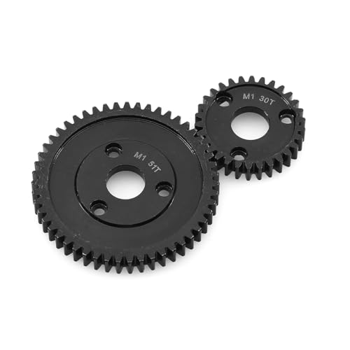 LDHNFBYV Hauptzahnrad M1 Stahl-Stirnrad 30T 31T 35T 40T 42T 46T 50T 52T(30T) von LDHNFBYV