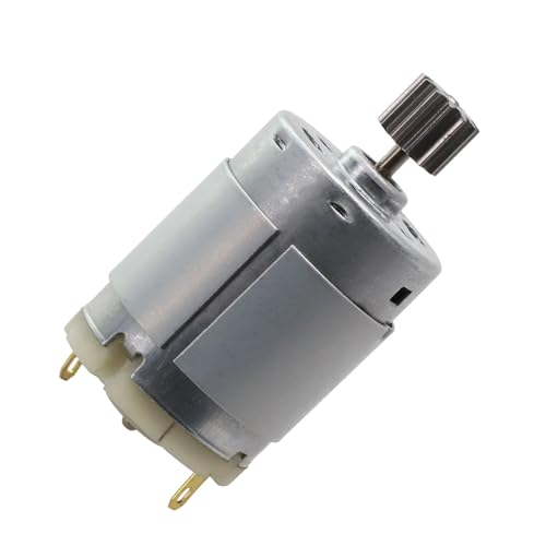 LDHNFBYV Kinder Elektroauto DC Motor Kinder Aufsitzauto Hochgeschwindigkeitsmotor Spielzeugauto Motor 550 RS390 RS380 12V 6V DL555 24V 10 Zähne(570 12V 35000RPM) von LDHNFBYV