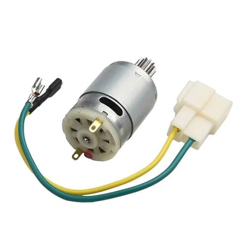 LDHNFBYV Kinder Elektroauto Motor 550 RS390 RS380 570 12V 6V DL555 24V 10 Zähne 1cm 10000rpm-35000rpm 30w-200w DC Motor(380 12V 15000RPM) von LDHNFBYV