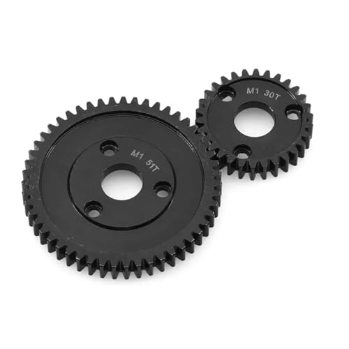 LDHNFBYV M1 Stahl Stirnrad 30T 31T 35T 40T 42T 46T 50T 52T Hauptzahnrad für(33T) von LDHNFBYV