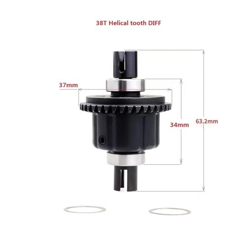 LDHNFBYV Metall Stahl 38T Differential Getriebe 8008 for RC Auto Upgrade Teile Ersatz Zubehör LDHNFBYV Metall Stahl 38T Differential Getriebe 8008 for RC Auto Upgrade Teile Ersatz Zubehör von LDHNFBYV