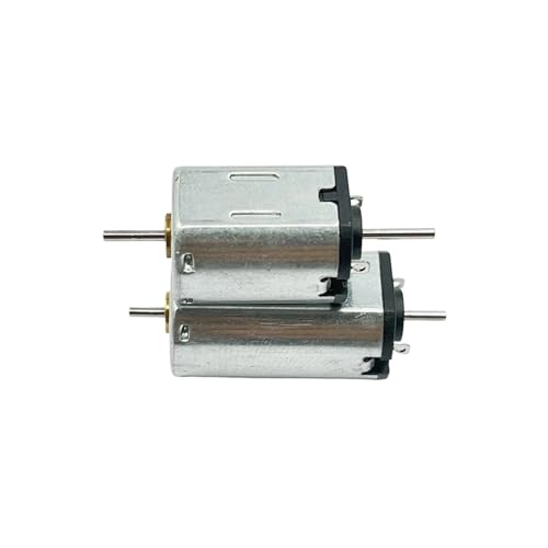 LDHNFBYV N30 N20 DC 6V-12V Micro 10mm * 12mm Dual 1mm Welle Pinsel Motor Doppel Achse Große Drehmoment(N30 12V 20000RPM) von LDHNFBYV