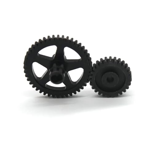 LDHNFBYV RC Fernbedienung Fahrzeug Metall zubehör Stahl minderer große Getriebe(White) von LDHNFBYV