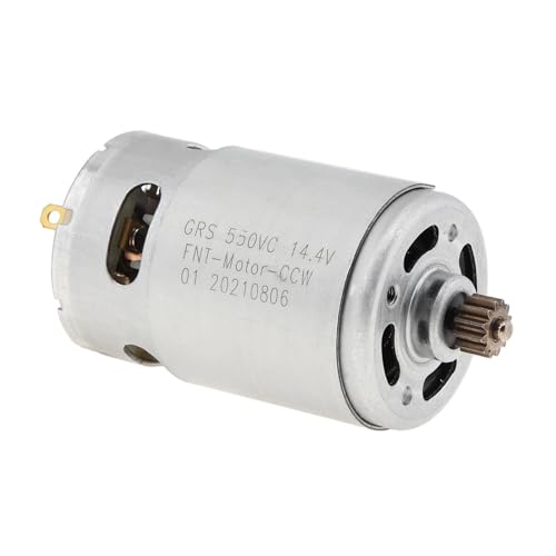 LDHNFBYV RS550 12 Zähne Gleichstrommotor 10,8 V/12 V/14,4 V/16,8 V/18 V/21 V/25 V(12V) von LDHNFBYV