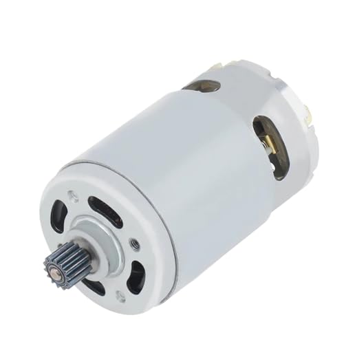 LDHNFBYV RS550 Gleichstrommotor 9/11/12/13/14/15/16 Zähne 10,8-25 V 25000 U/min Hochgeschwindigkeits-Ersatz-Mikromotor für(12Teeth 8.6mm,21V) von LDHNFBYV