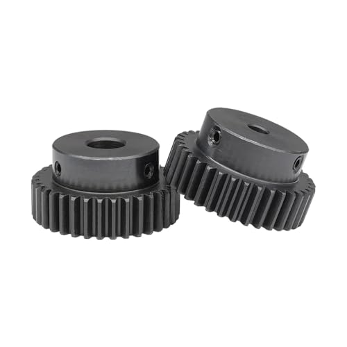 LDHNFBYV Ritzelgetriebemotor-Getriebeschwärzung SC45#Kohlenstoffstahl-Getriebezubehör(1.5M36T - Bore 12 mm) von LDHNFBYV