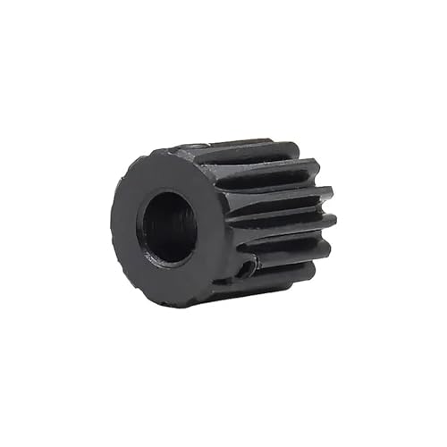 LDHNFBYV Stirnrad 10T/12T/14T 45# Kohlenstoffstahl Bohrung 4/5/6/6,35/7mm(6mm,10 Teeth(1pcs)) von LDHNFBYV