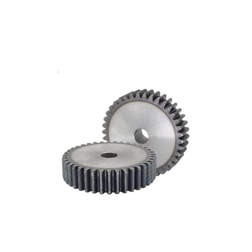 LDHNFBYV Stirnradgetriebe Stahlmaterial 2 M-44/45/46/47/48/49/50/51/52/53/54T 45# Zylinderräder for Getriebezubehör CNC-Teil 2M(51T-Bore 16mm) von LDHNFBYV