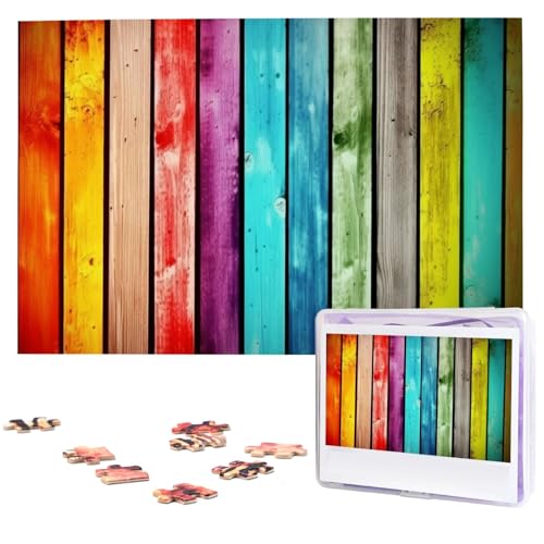 1000 Teile Holzpuzzles für Erwachsene, personalisierte, bunte Holzbretter, Puzzle, interessantes individuelles Fotopuzzle, Geschenk für Feiertage, Geburtstag, Hochzeit, Jahrestag 1000 Teile Holzpuzzles für Erwachsene, personalisierte, bunte Holzbretter, Puzzle, interessantes individuelles Fotopuzzle, Geschenk für Feiertage, Geburtstag, Hochzeit, Jahrestag von LDTVSFZQ