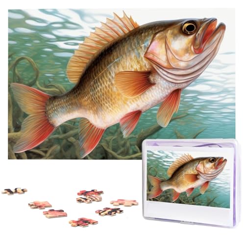 Holzpuzzle für Erwachsene, 1000 Teile, personalisiertes Fisch-Puzzle, interessante personalisierte Fotopuzzle, Geschenk für Urlaub, Geburtstag, Hochzeit, Jubiläum Holzpuzzle für Erwachsene, 1000 Teile, personalisiertes Fisch-Puzzle, interessante personalisierte Fotopuzzle, Geschenk für Urlaub, Geburtstag, Hochzeit, Jubiläum von LDTVSFZQ