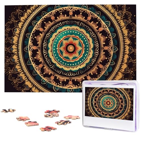 Holzpuzzle für Erwachsene, 1000 Teile, personalisiertes Mandala-Puzzle, interessantes Puzzle, personalisierte Fotopuzzle, Geschenk für Urlaub, Geburtstag, Hochzeit, Jubiläum Holzpuzzle für Erwachsene, 1000 Teile, personalisiertes Mandala-Puzzle, interessantes Puzzle, personalisierte Fotopuzzle, Geschenk für Urlaub, Geburtstag, Hochzeit, Jubiläum von LDTVSFZQ