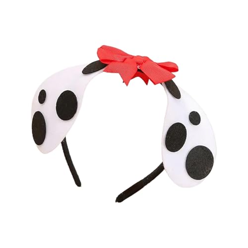 LEADSDGE Stylischer Anime-Welpen-Haarreif, auffälliger Kopfschmuck, gepunktete Kopfbedeckung für Bühne, Halloween, Cosplay, Rollenspiele LEADSDGE Stylischer Anime-Welpen-Haarreif, auffälliger Kopfschmuck, gepunktete Kopfbedeckung für Bühne, Halloween, Cosplay, Rollenspiele von LEADSDGE