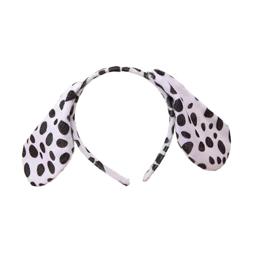 LEADSDGE Stylischer Anime-Welpen-Haarreif, auffälliger Kopfschmuck, gepunktete Kopfbedeckung für Bühne, Halloween, Cosplay, Rollenspiele LEADSDGE Stylischer Anime-Welpen-Haarreif, auffälliger Kopfschmuck, gepunktete Kopfbedeckung für Bühne, Halloween, Cosplay, Rollenspiele von LEADSDGE