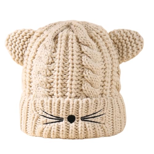 LEADSDGE Wintermützen Kätzchenohren Strickmütze für Halloween Cosplay Foto Requisiten Strickmütze Jungen und Mädchen Cartoon Ohr Strickmützen Frauen LEADSDGE Wintermützen Kätzchenohren Strickmütze für Halloween Cosplay Foto Requisiten Strickmütze Jungen und Mädchen Cartoon Ohr Strickmützen Frauen von LEADSDGE