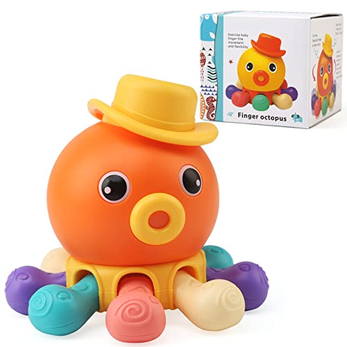 LEADSTAR Montessori Spielzeug ab 1 Jahr, Baby Spielzeug Motorikspielzeug Oktopus Sensorik Feinmotorik Aktivitäts Spielzeug Lernspiele Geschenke für Babys Kleinkinder Jungen Mädchen ab 6 9 12 Monaten LEADSTAR Montessori Spielzeug ab 1 Jahr, Baby Spielzeug Motorikspielzeug Oktopus Sensorik Feinmotorik Aktivitäts Spielzeug Lernspiele Geschenke für Babys Kleinkinder Jungen Mädchen ab 6 9 12 Monaten von LEADSTAR
