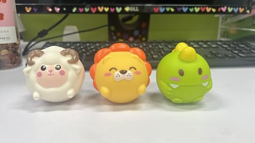 LEADSTAR Badewannenspielzeug,3 Stück Badespielzeug Kinder mit Licht,LED Badewannen Spielzeug Kinder,Badespielzeug Baby ab 1 2 3 Jahr,Leuchtet Wasserspielzeug Bath Toys Sensorik Spielzeug von LEADSTAR