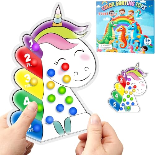 LEADSTAR Farbsortierspielzeug,Sensorisches Spielzeug Fidget Toy zum Sortieren der Farben,Spielzeug Montessori Spielzeug Baby Sortierspiel zum Zählen Sortieren Farben Lernen LEADSTAR Farbsortierspielzeug,Sensorisches Spielzeug Fidget Toy zum Sortieren der Farben,Spielzeug Montessori Spielzeug Baby Sortierspiel zum Zählen Sortieren Farben Lernen von LEADSTAR