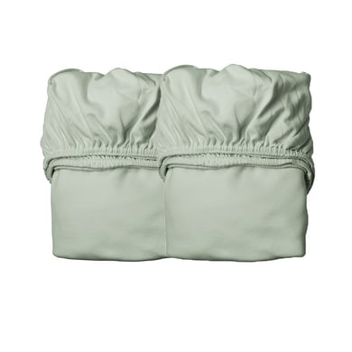 Leander Spannbettlaken für Juniorbett 2er-Pack sage green von Leander