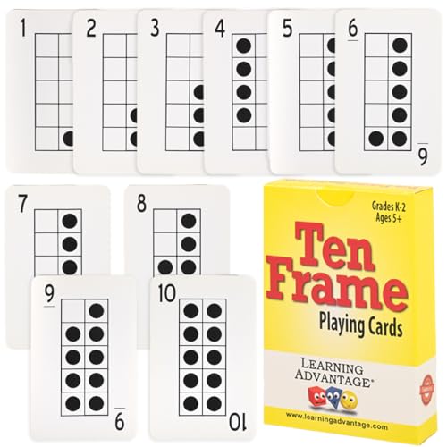 Ten Frames Playing Cards von LEARNING ADVANTAGE