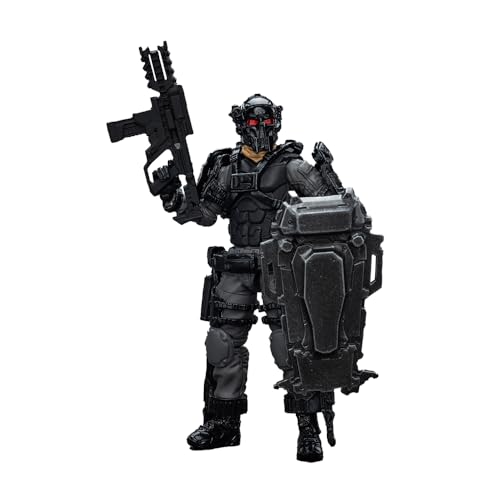 JoyToy 1:18 Action Figure Army Builder Promotion Pack Figure 31 - Bounty Hunter with Blast Shield Military Hardcore Coldplay 10.6 cm Model Collectible Figure von LEBOO