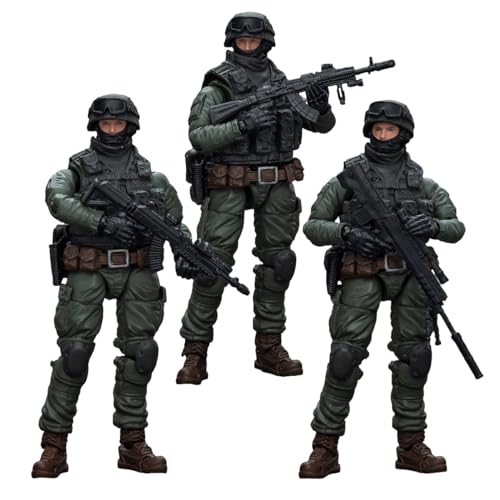 JoyToy 1:18 Actionfigur 3 Pack Russian CCO Special Forces Military Army Figures Hardcore Coldplay 10.6 cm Collectible Military Toy Anime Model von LEBOO