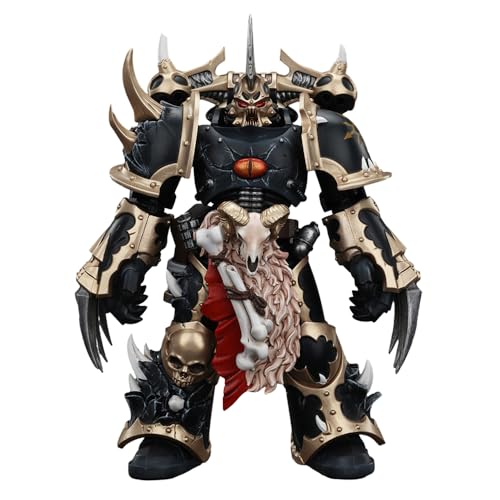 JoyToy Warhammer 40K 1/18 Action Figure Chaos Space Marines Black Legion Chosen with Lightning Claws von LEBOO