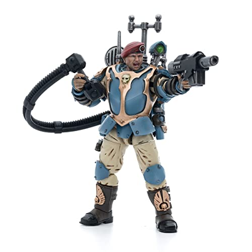 LEBOO JOYTOY 1/18 Actionfigur Astra Militarum Tempestus Scions Command Squad 55th Kappic Eagles Vox Operator von LEBOO