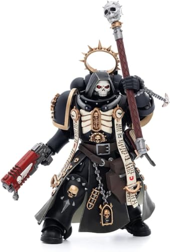 LEBOO JOYTOY 1/18 Warhammer 40k Actionfigur Ultramarines Primaris Kaplan Bruder Varus Joy Spielfiguren von LEBOO