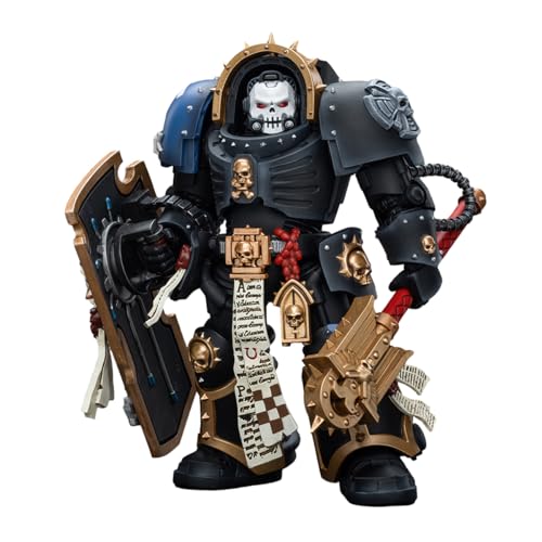 LEBOO JOYTOY Warhammer 40.000 Ultramarines Chaplain in Terminator Armour 14,3 cm Sammelfigur Actionfigur Modell Geschenke von LEBOO