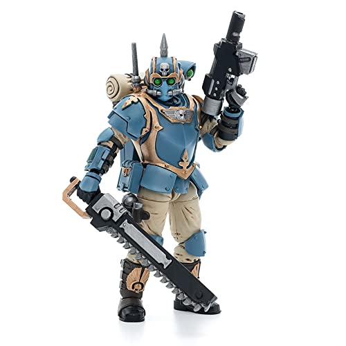 LEBOO JOYTOY Warhammer 40K 1/18 Actionfigur Astra Militarum Tempestus Scions Squad 55th Kappic EaglesTempestor Joy Toy Models von LEBOO