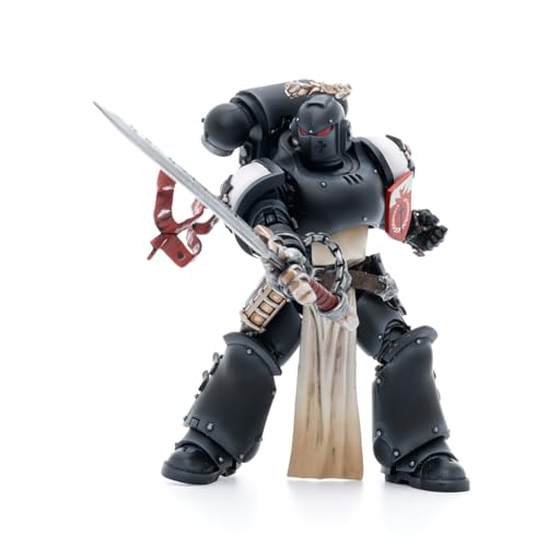 LEBOO JOYTOY Warhammer 40K 1/18 Actionfigur Black Templars The Emperors Champion Rolantus Joy Toy Models LEBOO JOYTOY Warhammer 40K 1/18 Actionfigur Black Templars The Emperors Champion Rolantus Joy Toy Models von LEBOO