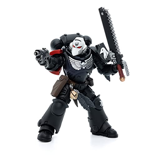 LEBOO JOYTOY Warhammer 40K 1/18 Actionfigur Raven Guard Intercessors Sergeant Rychas Joy Spielfigur LEBOO JOYTOY Warhammer 40K 1/18 Actionfigur Raven Guard Intercessors Sergeant Rychas Joy Spielfigur von LEBOO
