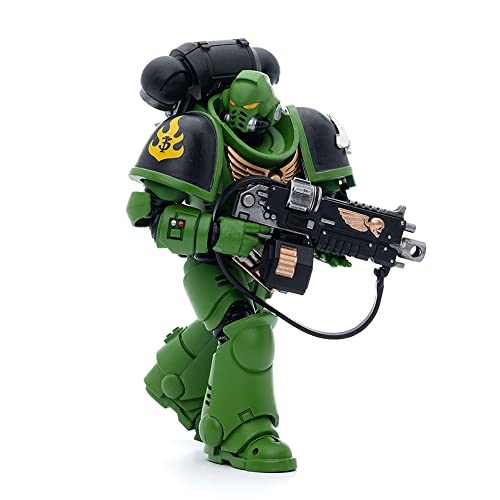LEBOO JOYTOY Warhammer 40K 1/18 Actionfigur Salamanders Intercessors Brother Haecule 12,2 cm hoch Joy Toy Models von LEBOO