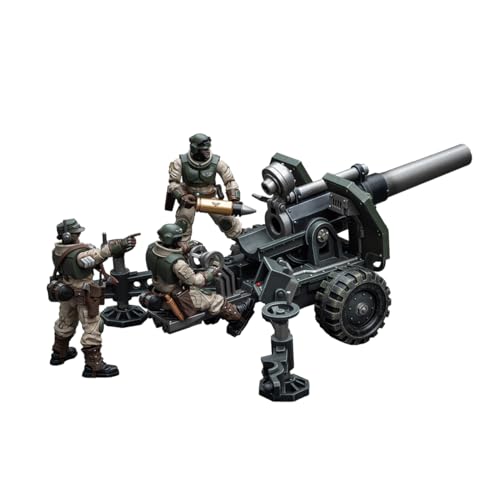 LEBOO JOYTOY Warhammer 40K Astra Militarum Bombast Field Gun Joy Toy 1/18 Action Figure Military Collection Models von LEBOO