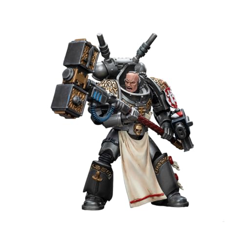 LEBOO JOYTOY Warhammer 40K Grey Knights Grey Knights Interceptor Squad Interceptor Justicar 1/18 Action Figure Warrior Joy Toy Collection Models von LEBOO