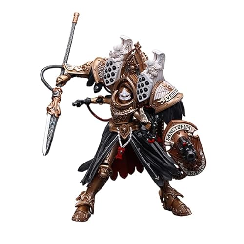 LEBOO JOYTOY Warhammer 40k Adepta Sororitas Abbess Sanctorum Morvenn Vahl Maßstab 1:18 Actionfigur Joy Spielzeugfiguren von LEBOO