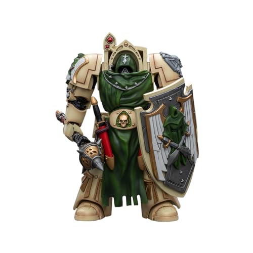 LEBOO JOYTOY Warhammer 40k Dark Angels Deathwing Knight with Mace of Absolution 2 1/18 Scale 12.2 cm Action Figure Joy Toy Mecha von LEBOO