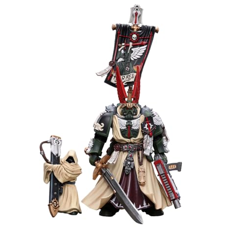 LEBOO JOYTOY Warhammer 40k Dark Angels Supreme Grand Master Azrael Actionfigur 1:18 Maßstab 12,6 cm Joy Toy Mecha von LEBOO