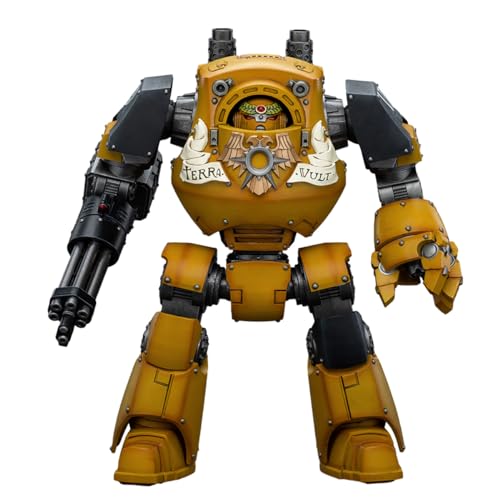 LEBOO JOYTOY Warhammer Imperial Fists Contemptor Dreadnought 40k Collectible Model Gifts von LEBOO