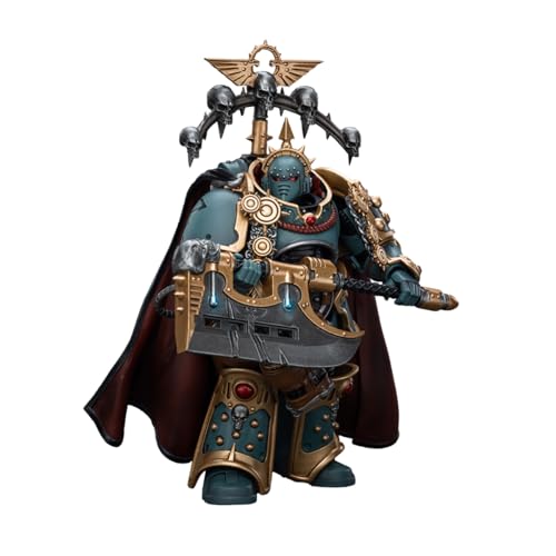 LEBOO JOYTOY Warhammer The Horus Heresy Sons of Horus MKVI Tactical Squad Legion Praetor with Power Axe 1:18 Scale Collectible Action Figure von LEBOO