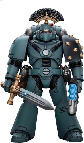 LEBOO JOYTOY Warhammer The Horus Heresy Sons of Horus MKVI Tactical Squad Sergeant with Power Sword 1:18 Scale Collectible Action Figure von LEBOO