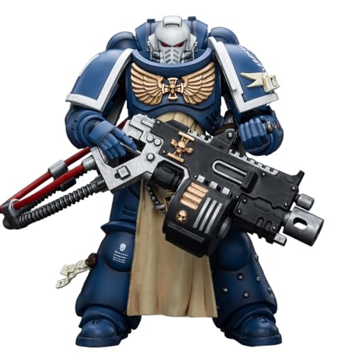 LEBOO JoyToy Warhammer 40k Sternguard Veteran mit Heavy Bolter Maßstab 1/18 12 cm Sammel-Actionfigur von LEBOO