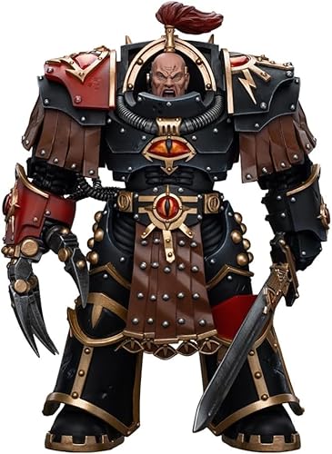 LEBOO JoyToy Warhammer 40k The Horus Heresy Sons of Horus Ezekyle Abaddon First Captain of The XVlth Legion 15.0 cm 1:18 Scale Collectible Action Figure von LEBOO