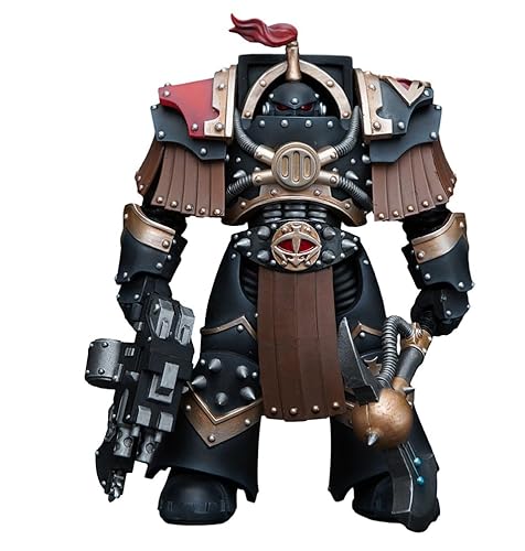 LEBOO JoyToy Warhammer The Horus Heresy Sons of Horus Justaerin Terminator Squad Justaerin with Carsoran Power Axe 1:18 Scale Collectible Action Figure von LEBOO