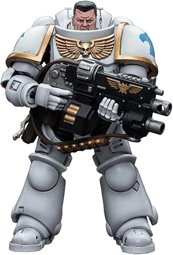 LEBOO JoyToy × Warhammer 40k Space Marines White Consuls Intercessors 1 1/18 Action Figure Joy Toy Figures von LEBOO
