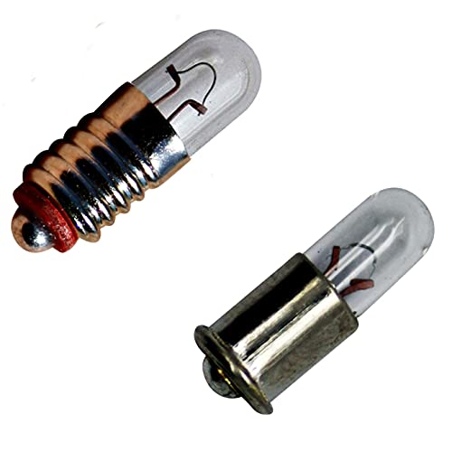 LED-Mafia 10x MS4 6V Glühlampen Lämpchen - Modellbahn Modellbau warmweiß (MS4) von LED-Mafia