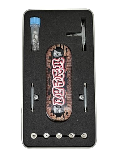 LEEFAI 29 mm Pro Griffbrett komplett 29 x 96 mm Holzdeck, UV-Druck, Pro Leefai 4.0 Trucks Regular Kingpins, 5 Urethan-Lagerräder, OP3RA V3, Handstyle LEEFAI 29 mm Pro Griffbrett komplett 29 x 96 mm Holzdeck, UV-Druck, Pro Leefai 4.0 Trucks Regular Kingpins, 5 Urethan-Lagerräder, OP3RA V3, Handstyle von LEEFAI