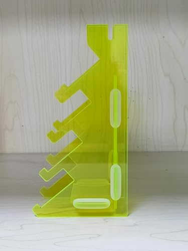 LEEFAI Fingerboard Racks Displyer -Fingerskate Board Holder -Quality Acrylic-Color (Green) von LEEFAI